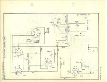 National Dobro C schematic circuit diagram